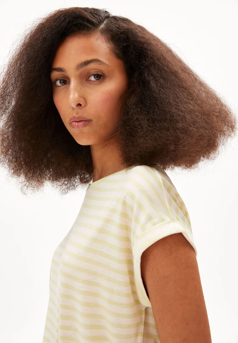 JILAANA STRIPES | pastel green-oatmilk