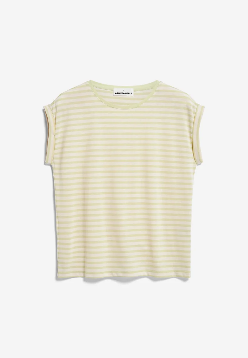 JILAANA STRIPES | pastel green-oatmilk