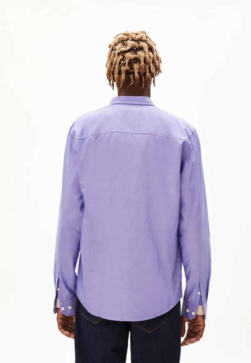 QUAASA LANGARMHEMD | vibrant violet