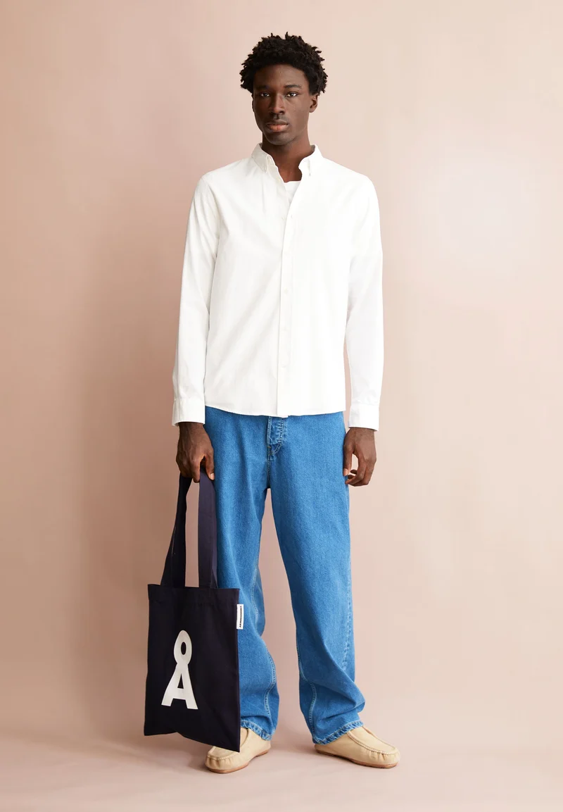 QUAASA LANGARMHEMD | white
