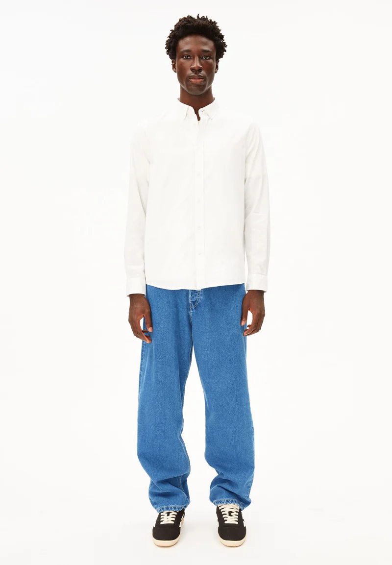 QUAASA LANGARMHEMD | white