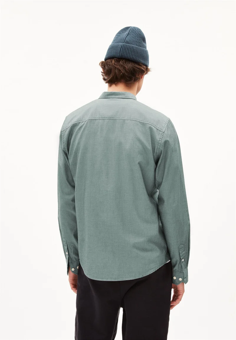 QUAASA LANGARMHEMD | boreal green