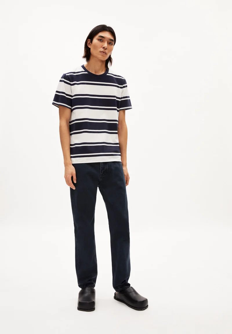 JOSCHAA STRIPES | night sky-off white