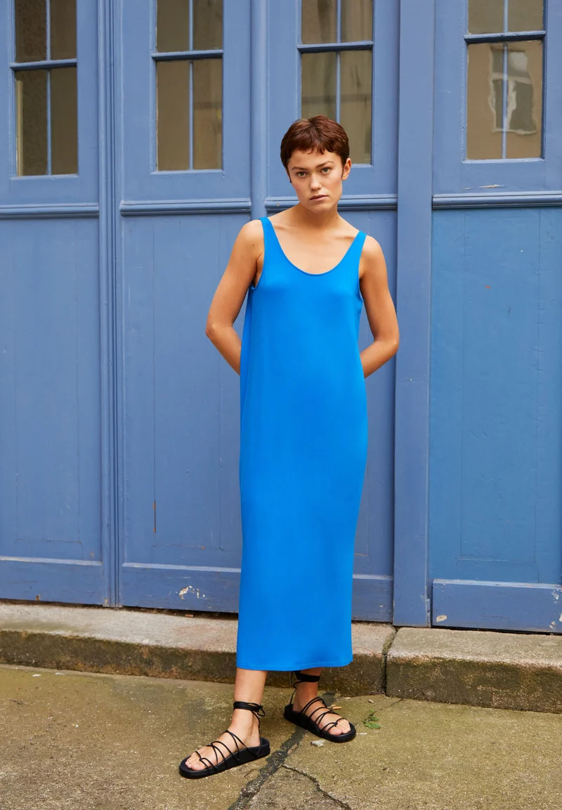 MAELIAA SOLID | warm blue