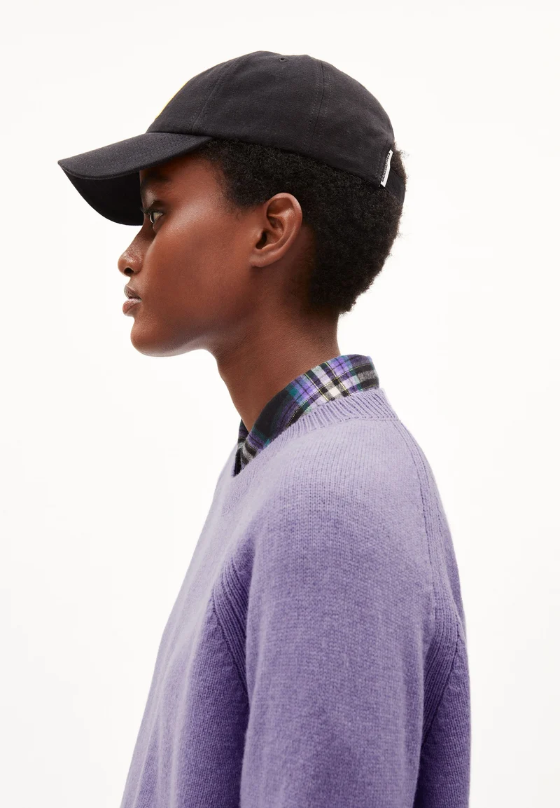 DILIRIAA REGLANA STRICKPULLOVER | purple stone