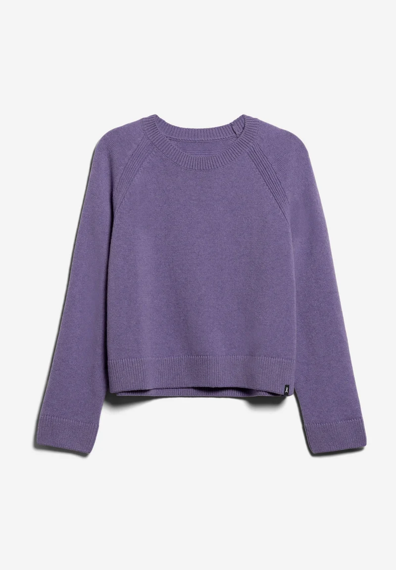 DILIRIAA REGLANA STRICKPULLOVER | purple stone