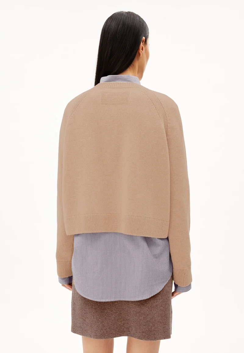 DILIRIAA REGLANA STRICKPULLOVER | cinnamon dust melange