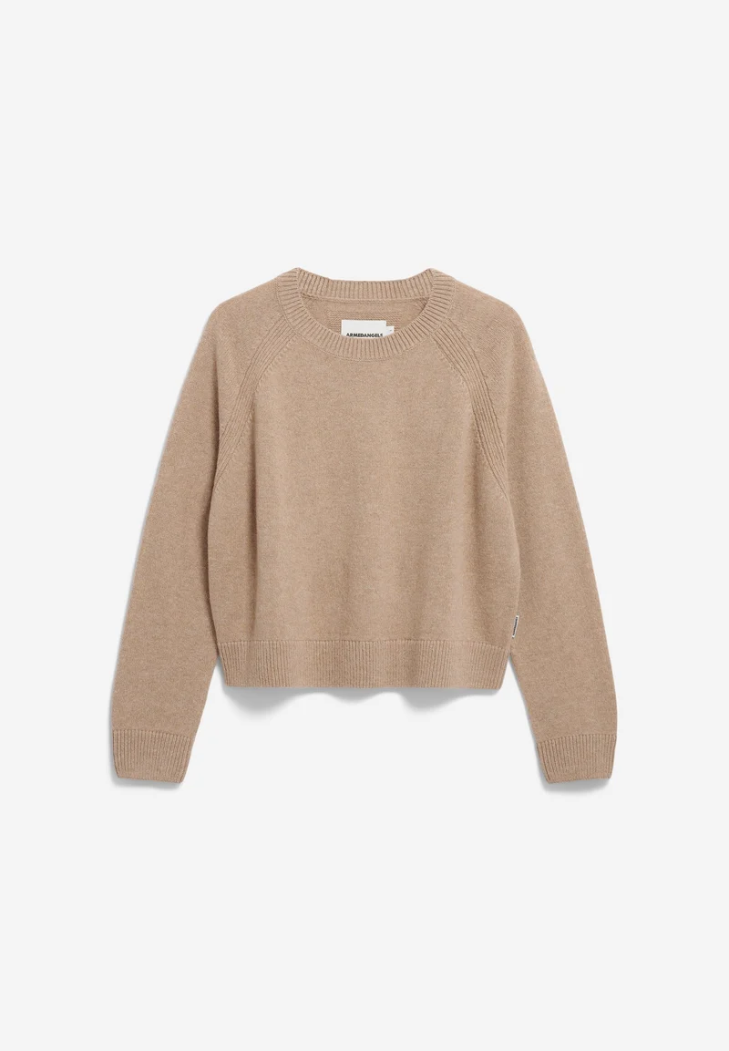 DILIRIAA REGLANA STRICKPULLOVER | cinnamon dust melange