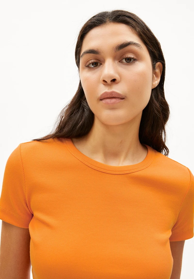 KARDAA T-SHIRT | light tangerine