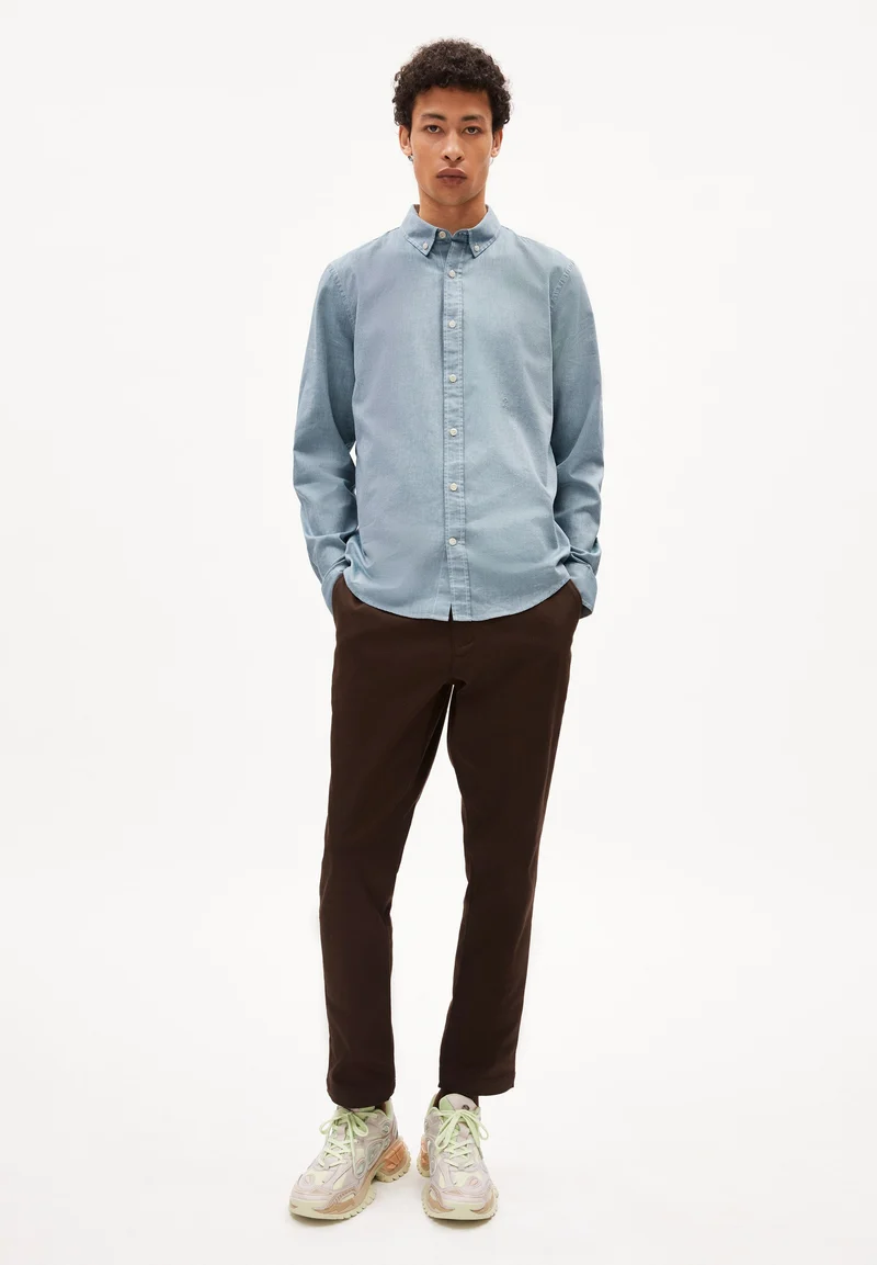 QUAASA LANGARMHEMD | deep teal