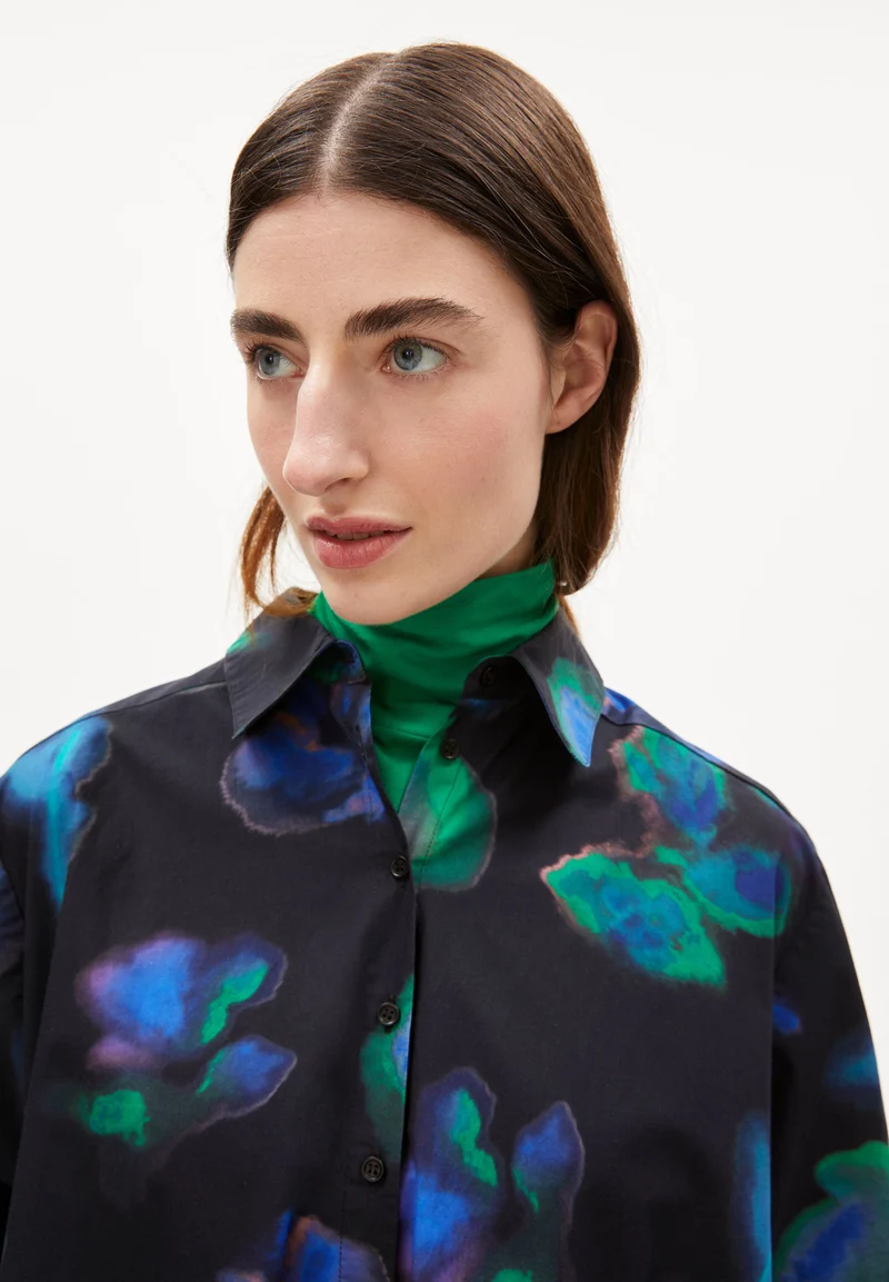 SAAFIR GLITCH FLORAL | black