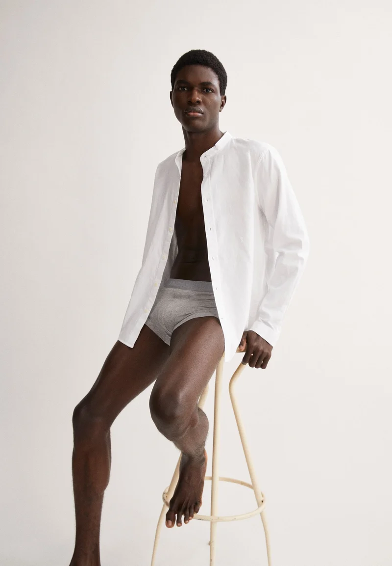 KLAAUS BOXERSHORTS | grey melange