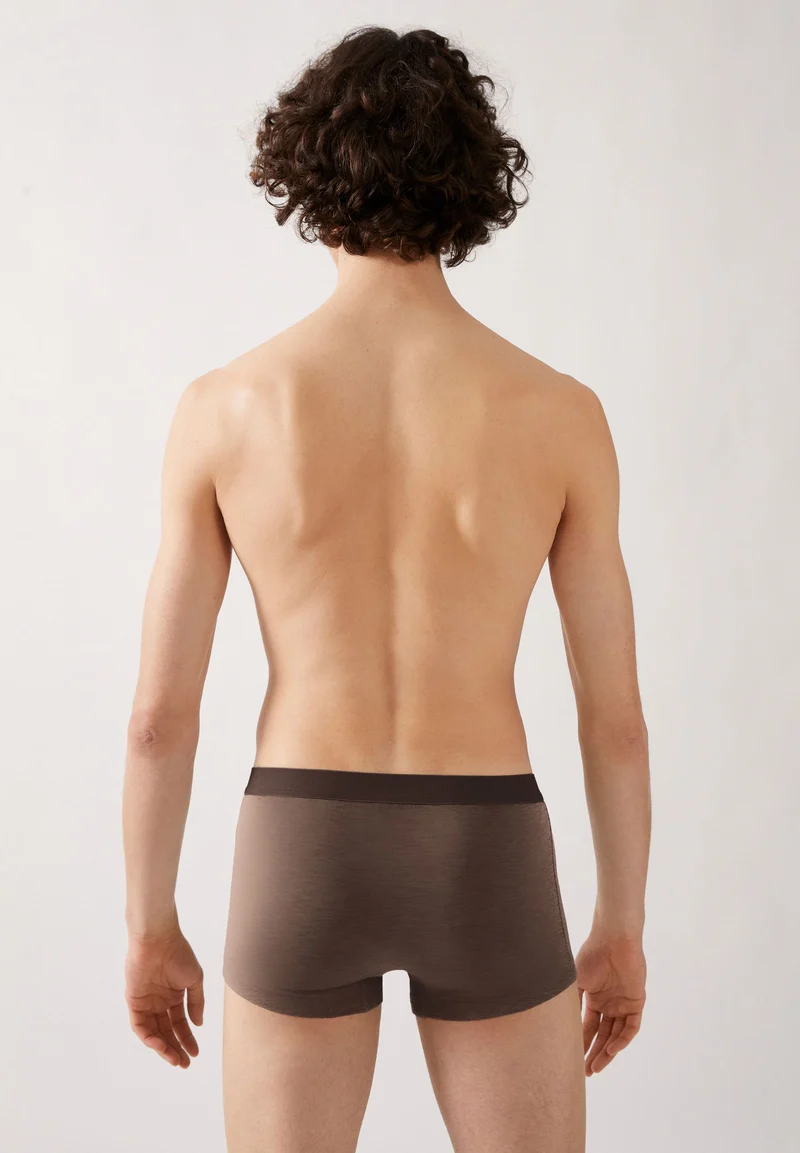 KLAAUS BOXERSHORTS | dark wood