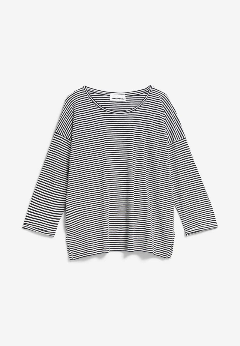 SIANAA LOVELY STRIPES | black-oatmilk