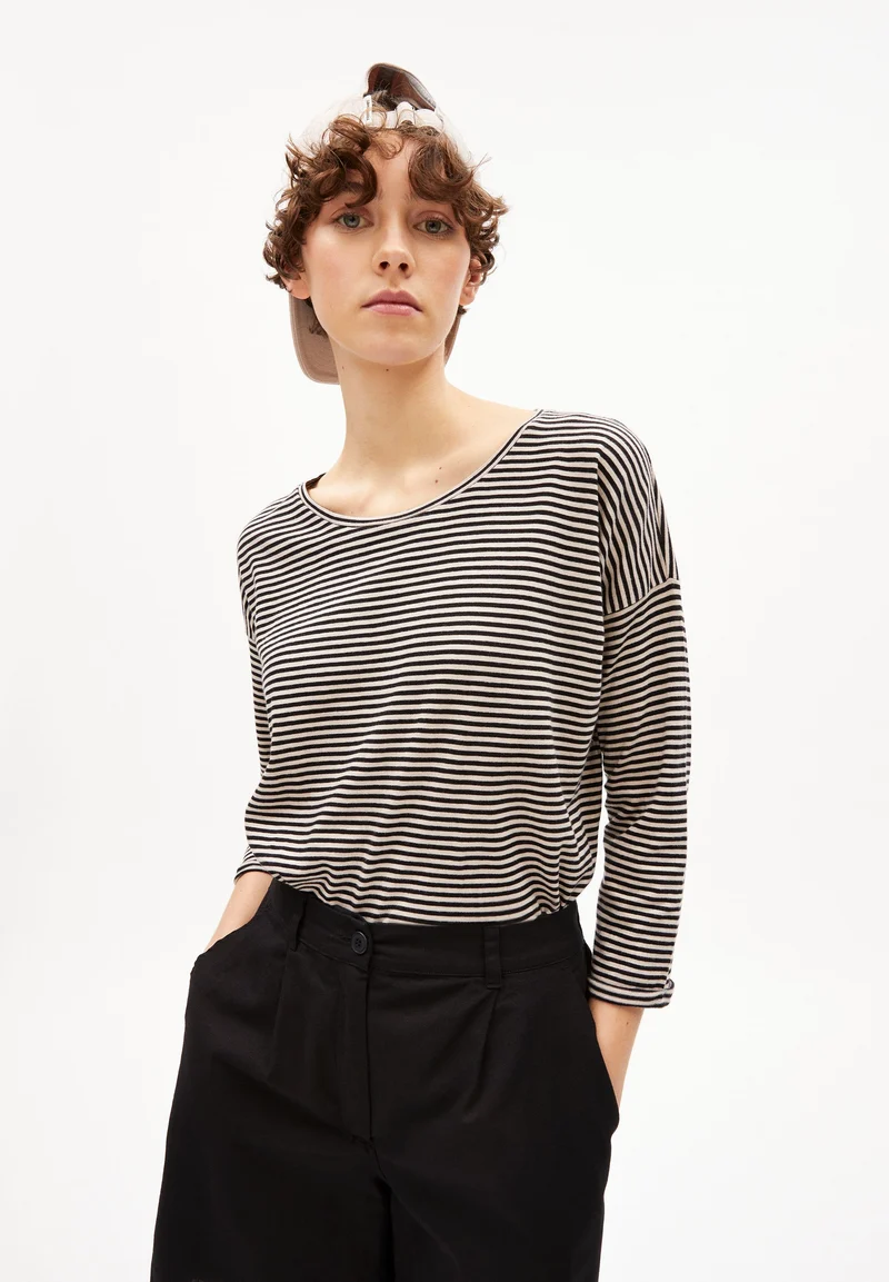 SIANAA LOVELY STRIPES | black-light desert