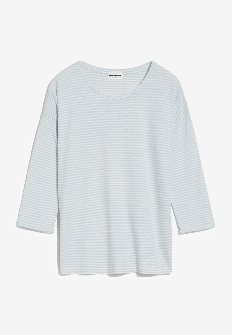 SIANAA LOVELY STRIPES | morning sky-oatmilk