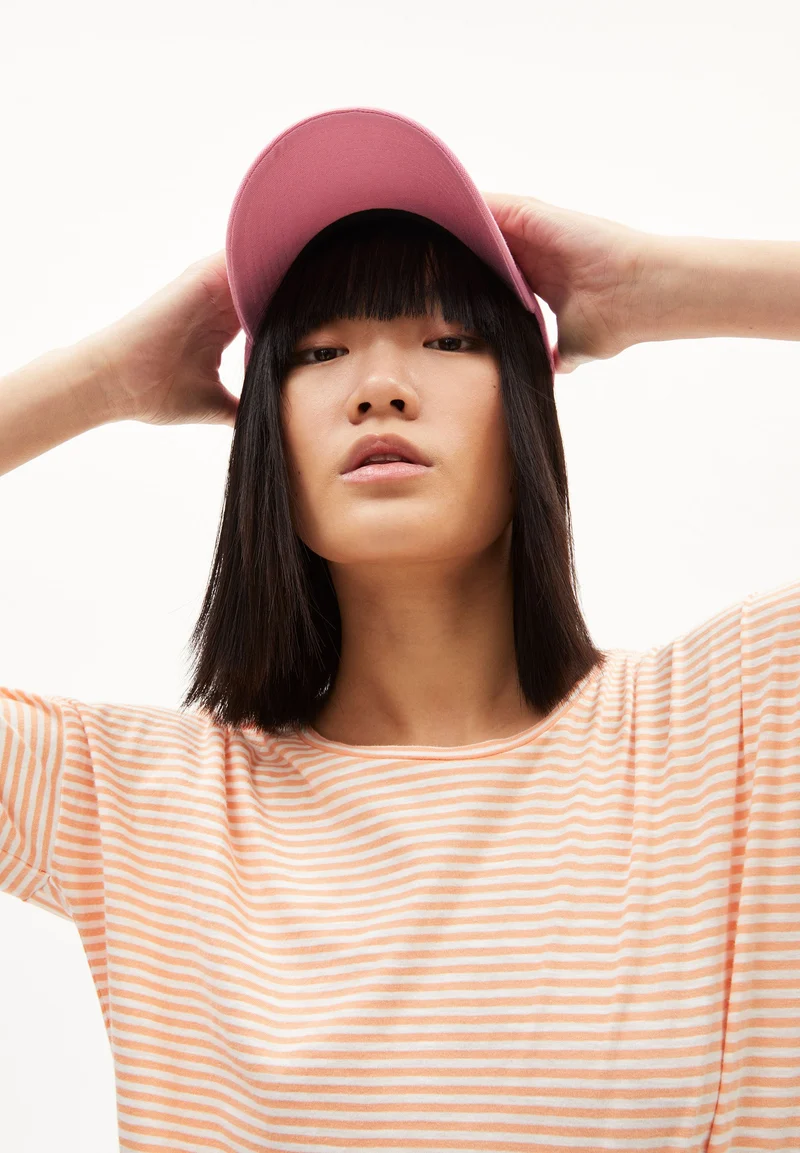 SIANAA LOVELY STRIPES | warm peach-oatmilk