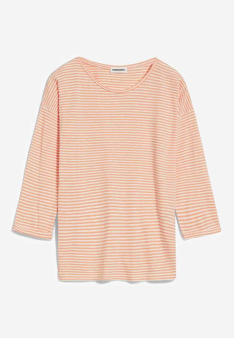 SIANAA LOVELY STRIPES | warm peach-oatmilk
