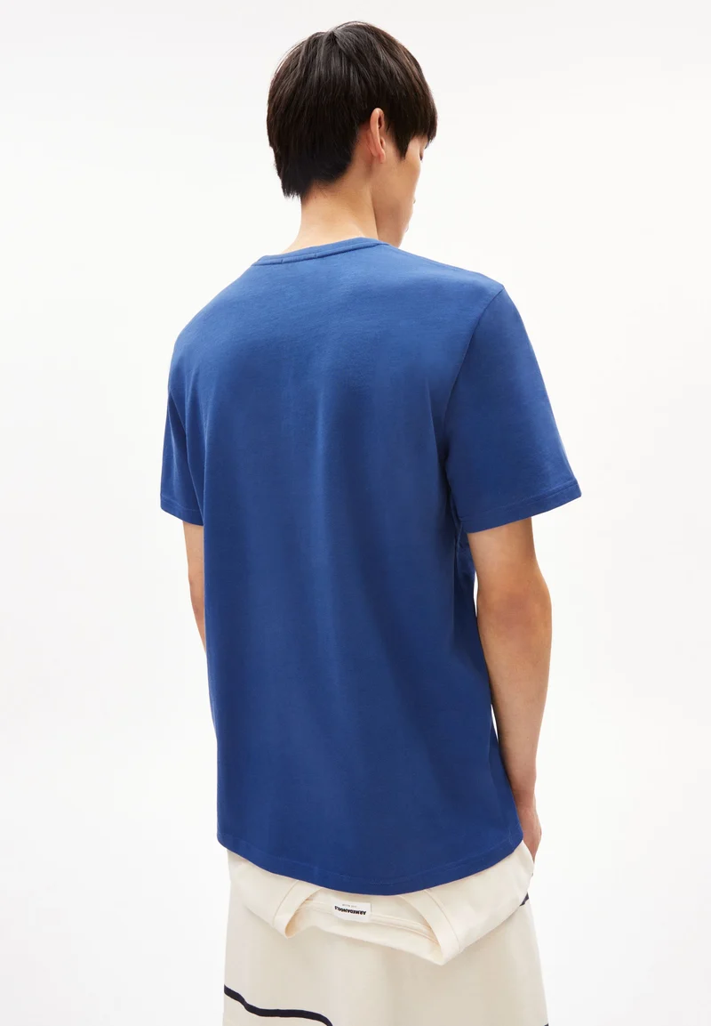 MAARKOS T-SHIRT | indigo blue