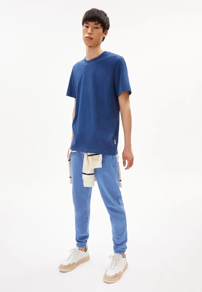 MAARKOS T-SHIRT | indigo blue