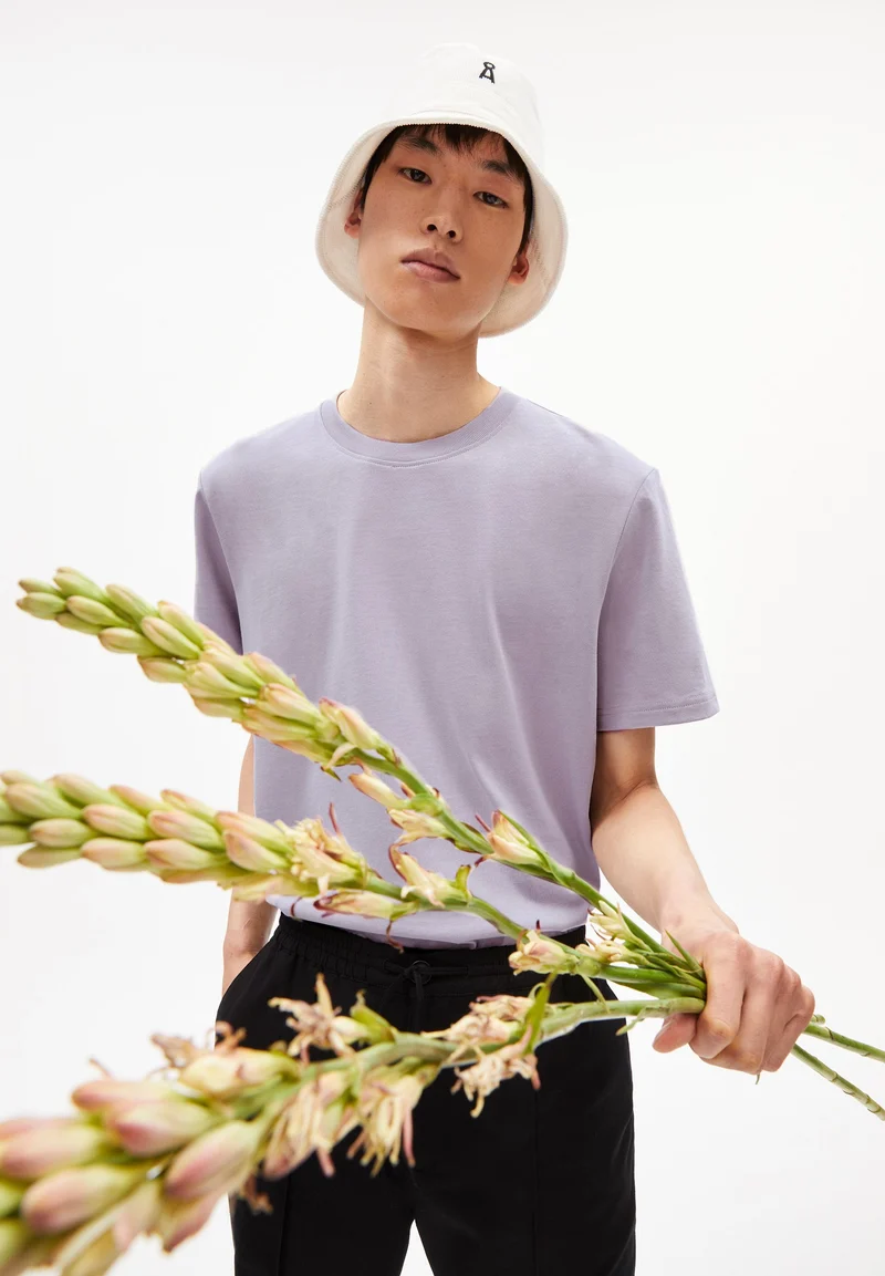 MAARKOS T-SHIRT | purple noise
