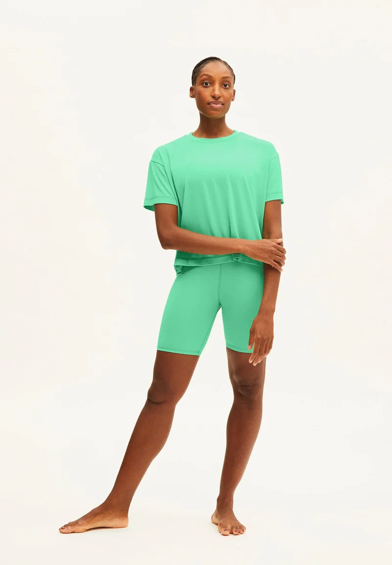 CLAAUDI | bright lime-indigo