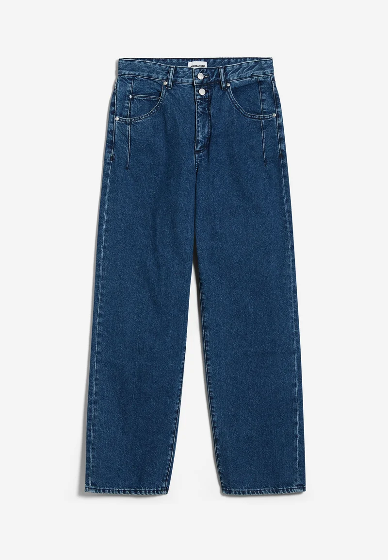 HAAYI LOW WAIST BAGGY JEANS | hyper blue