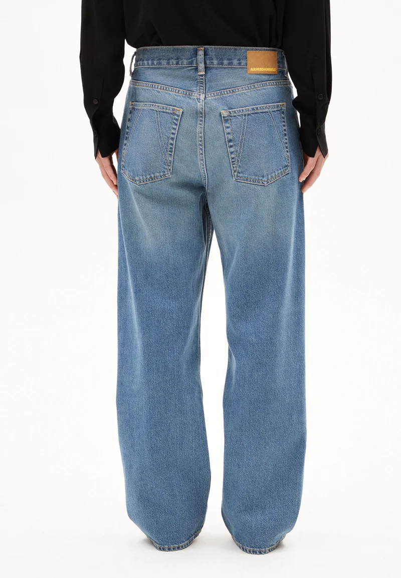 HAAYI LOW WAIST BAGGY JEANS | celestial