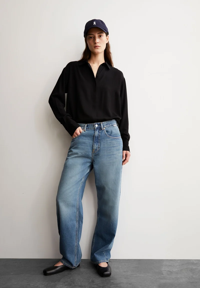 HAAYI LOW WAIST BAGGY JEANS | celestial