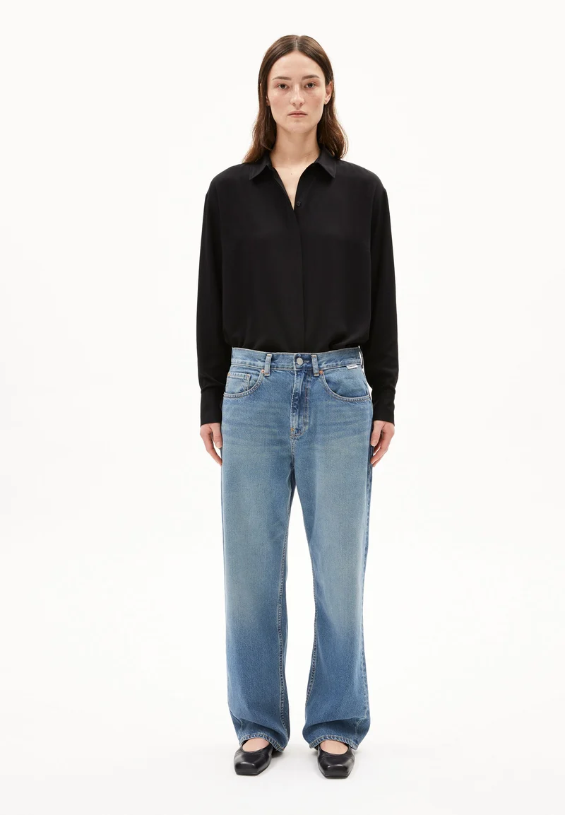 HAAYI LOW WAIST BAGGY JEANS | celestial