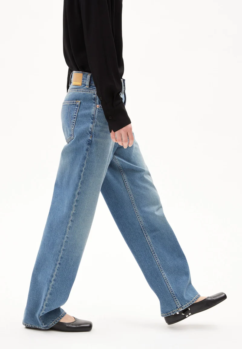 HAAYI LOW WAIST BAGGY JEANS | celestial