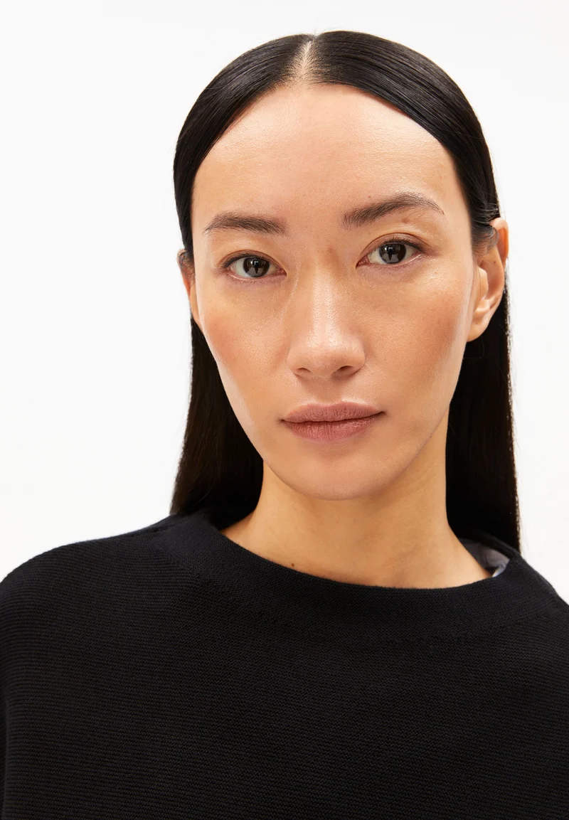 MERINAA STRICKPULLOVER | black