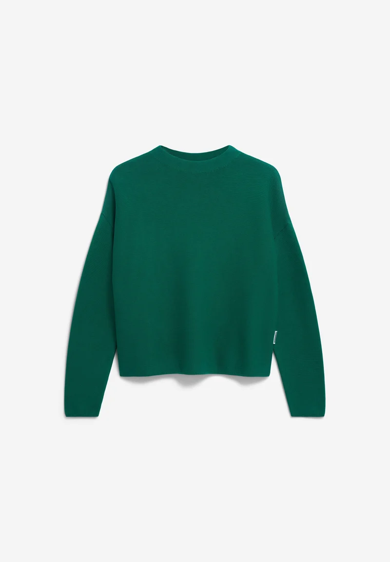 MERINAA STRICKPULLOVER | emerald green
