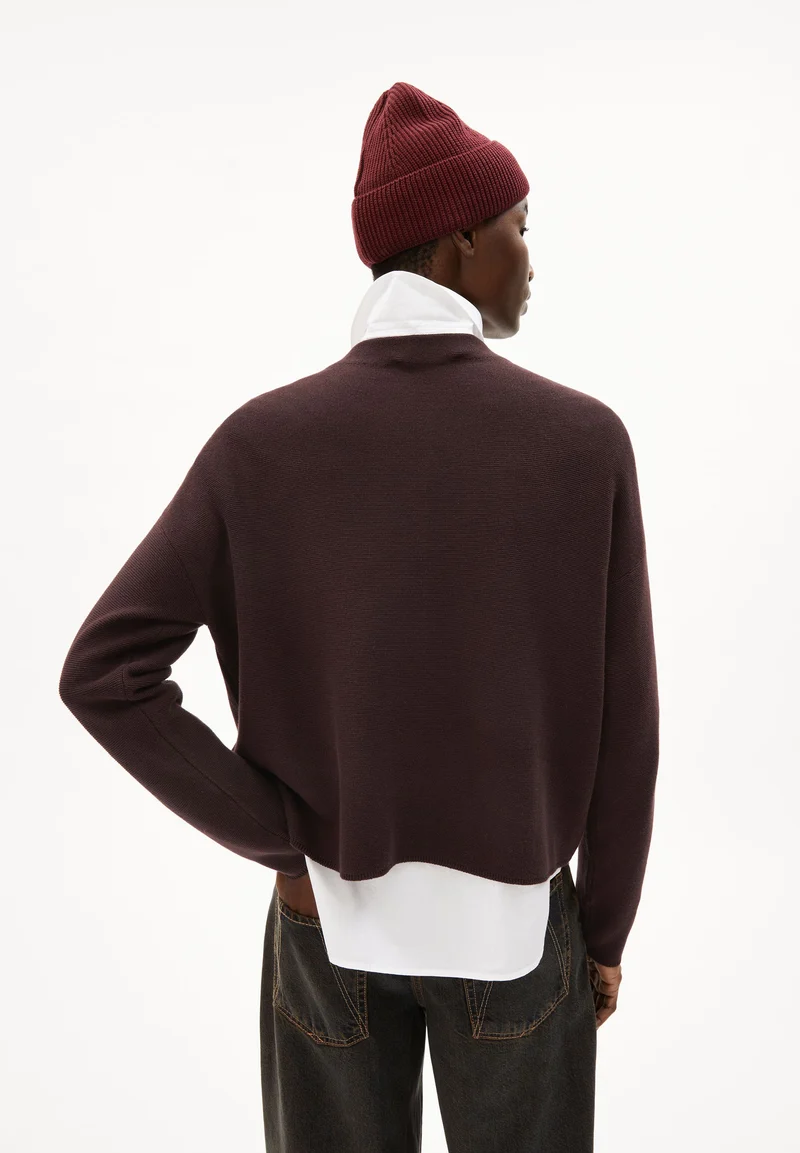 MERINAA STRICKPULLOVER | coffee