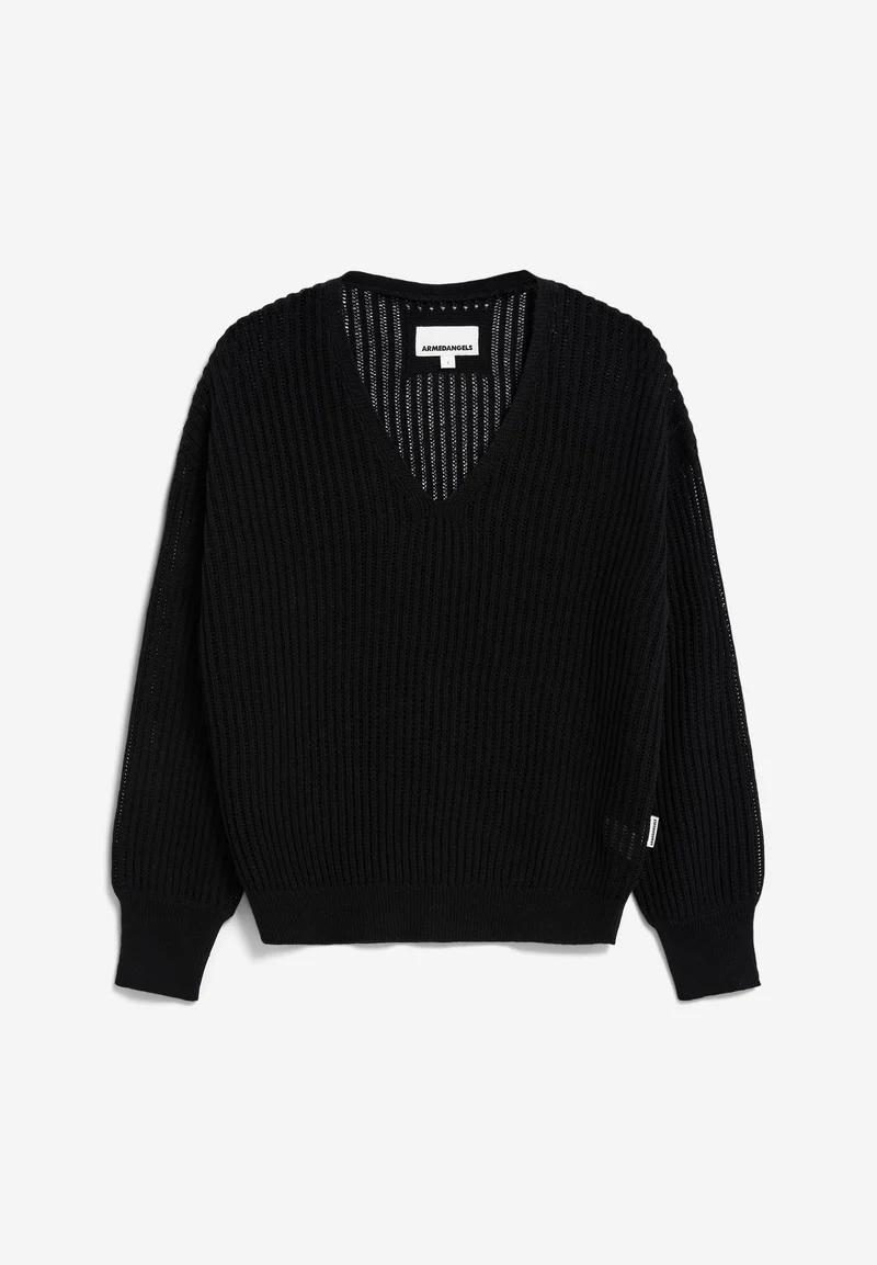 RANAA CROCHET LINO | black