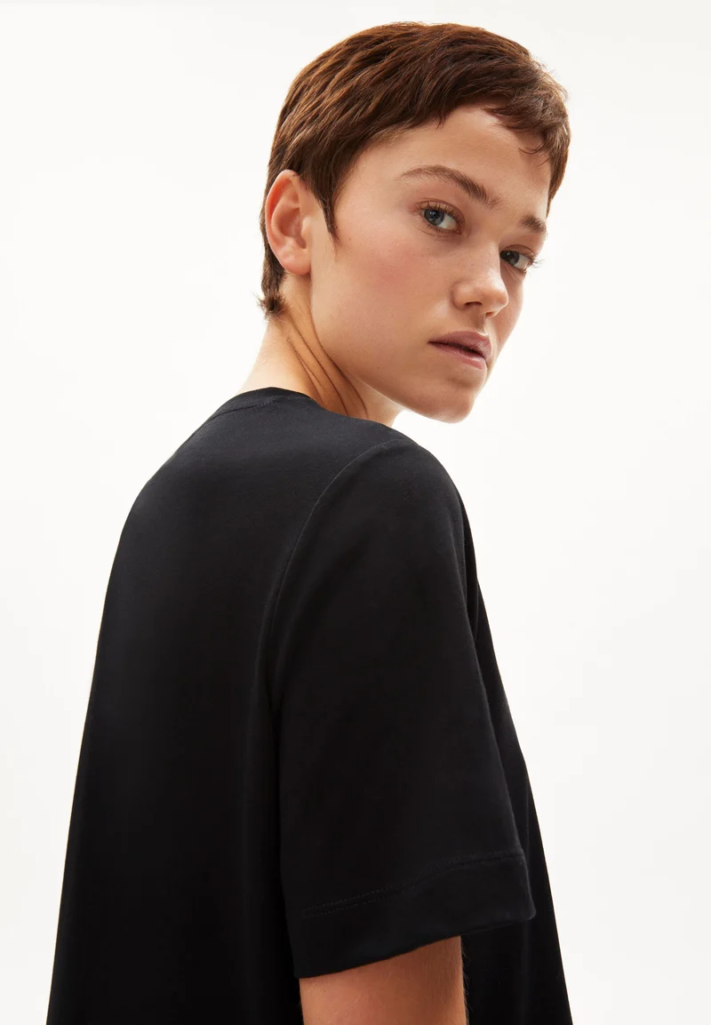 FELIAA MERCERIZED | black