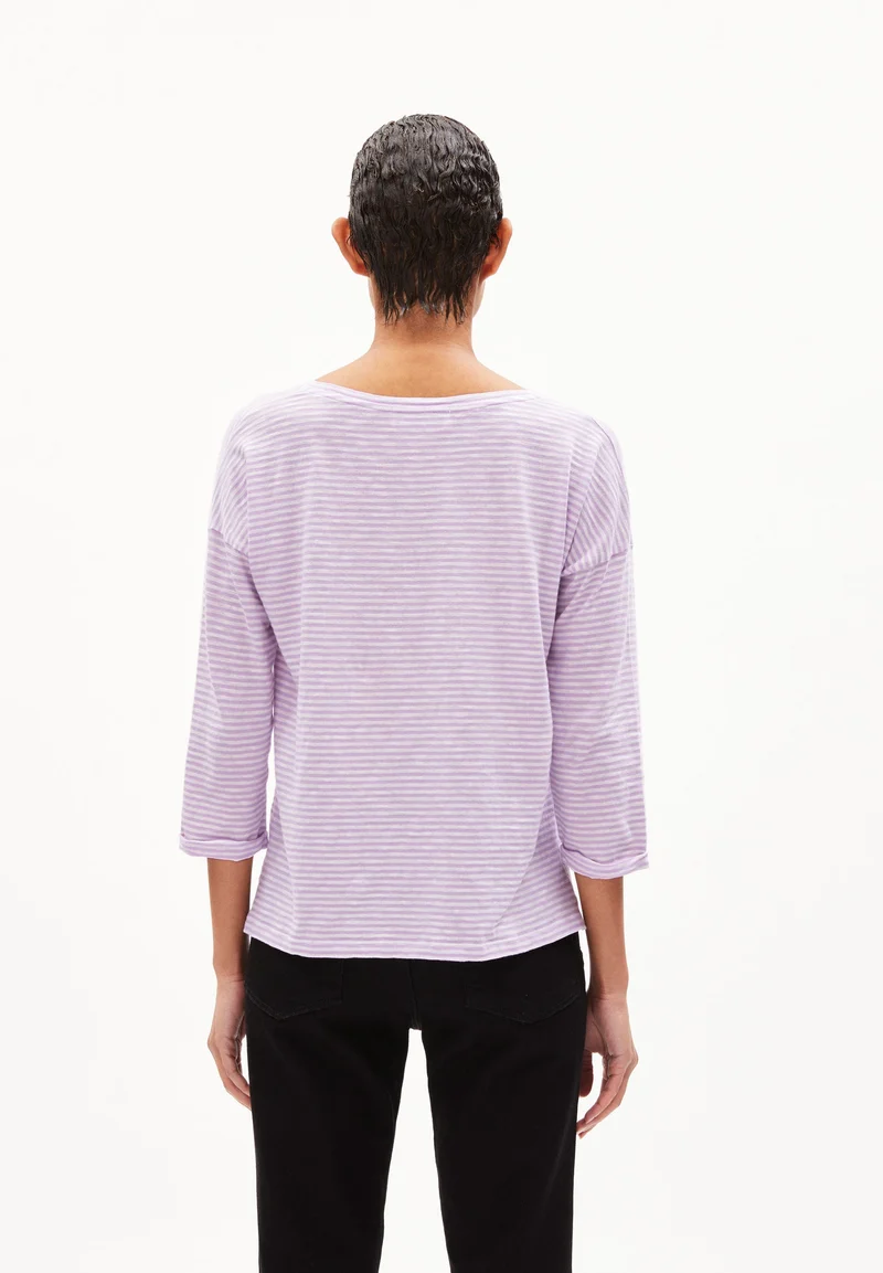 SIANAA LOVELY STRIPES | lavender light-oatmilk