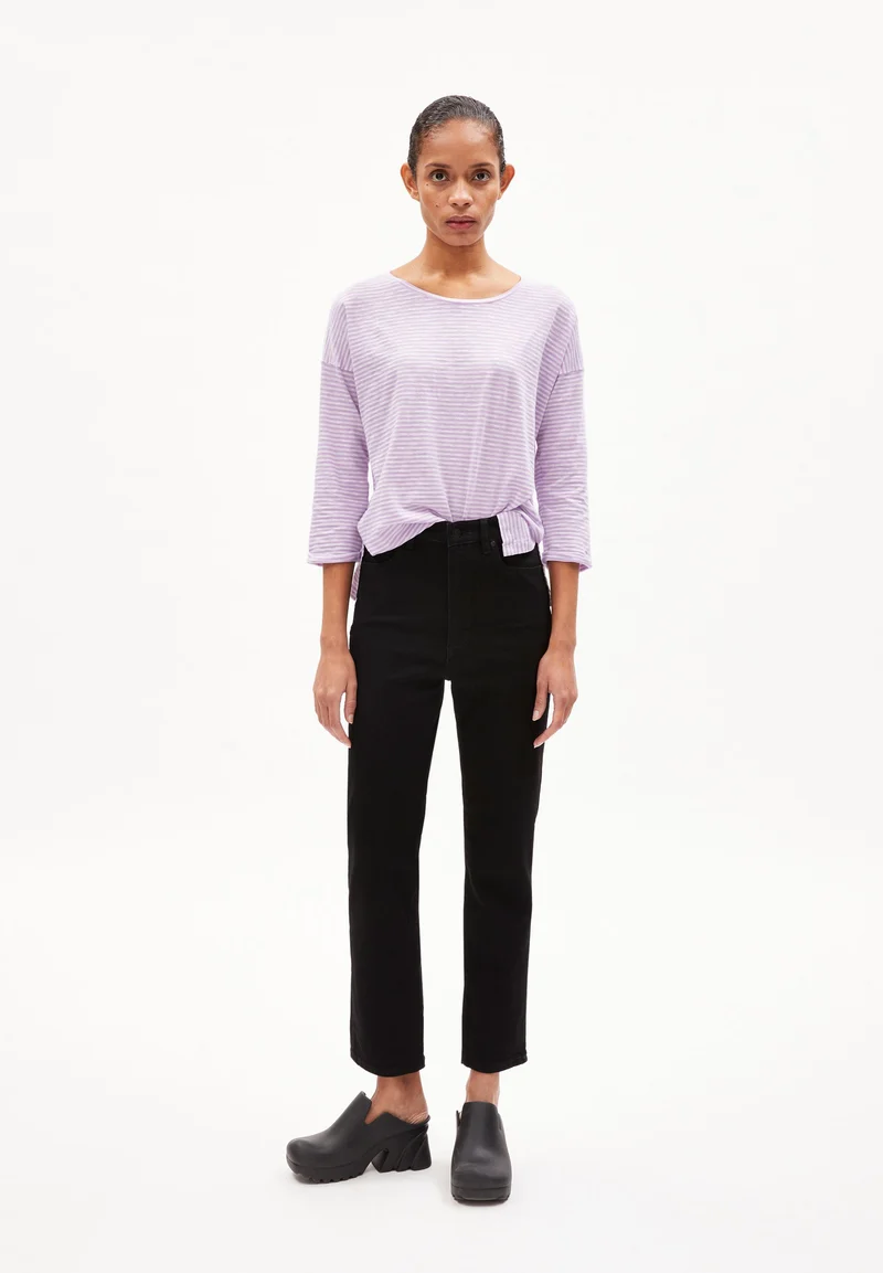 SIANAA LOVELY STRIPES | lavender light-oatmilk