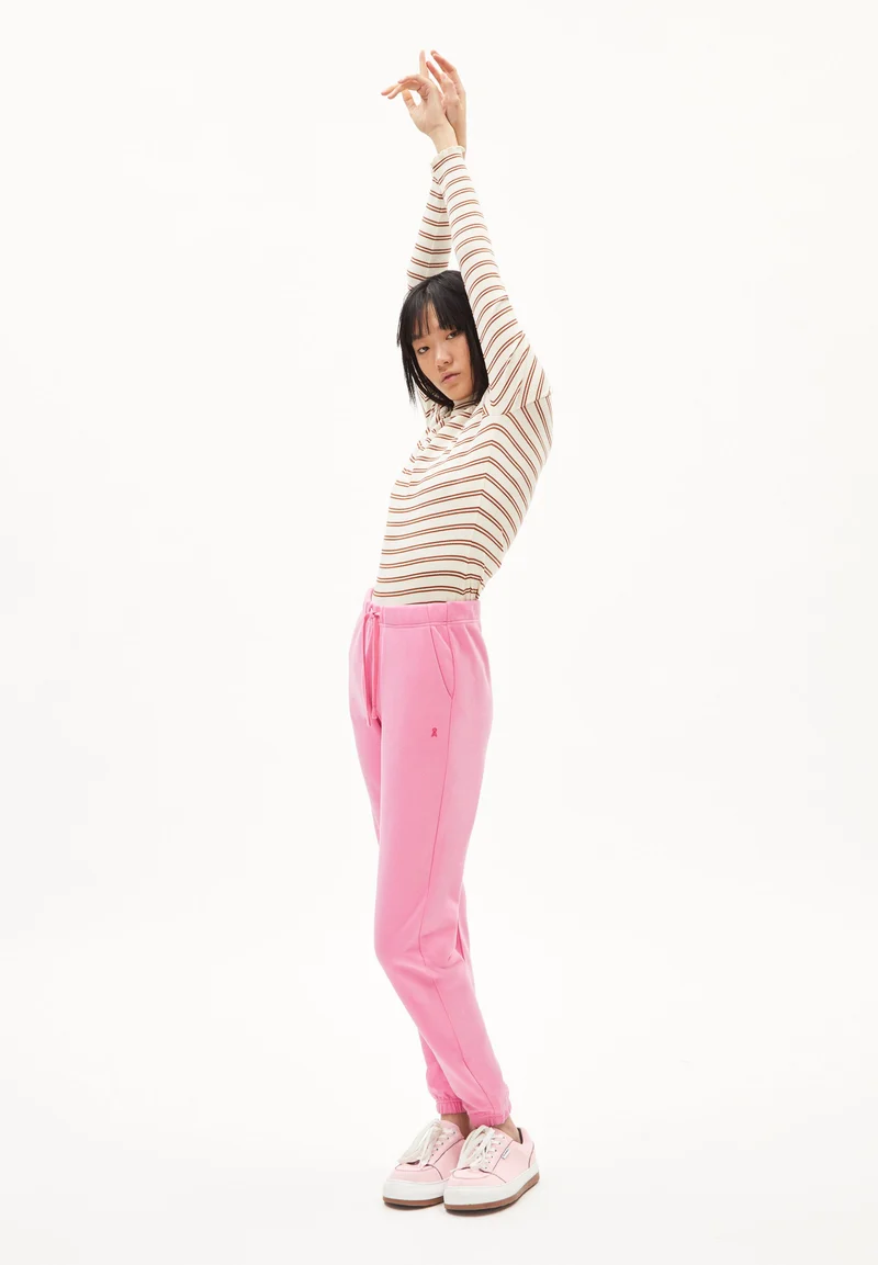 FATIMAA DOUBLE STRIPES | cacao-undyed