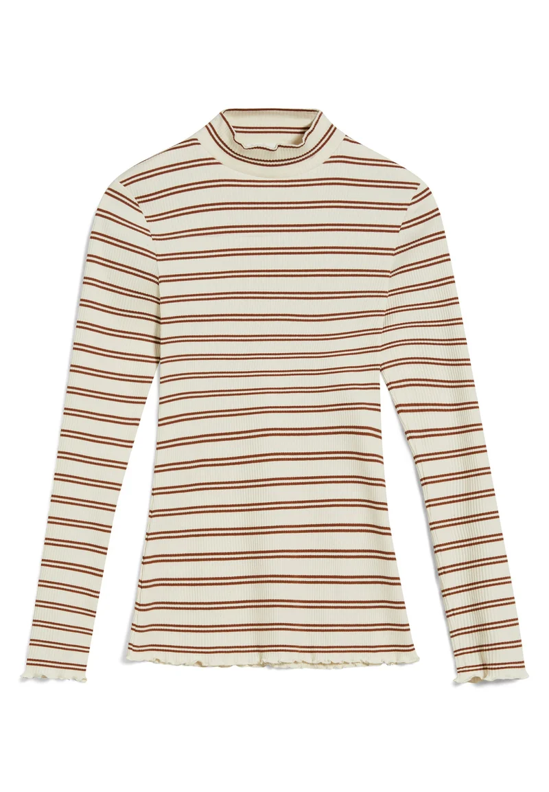 FATIMAA DOUBLE STRIPES | cacao-undyed