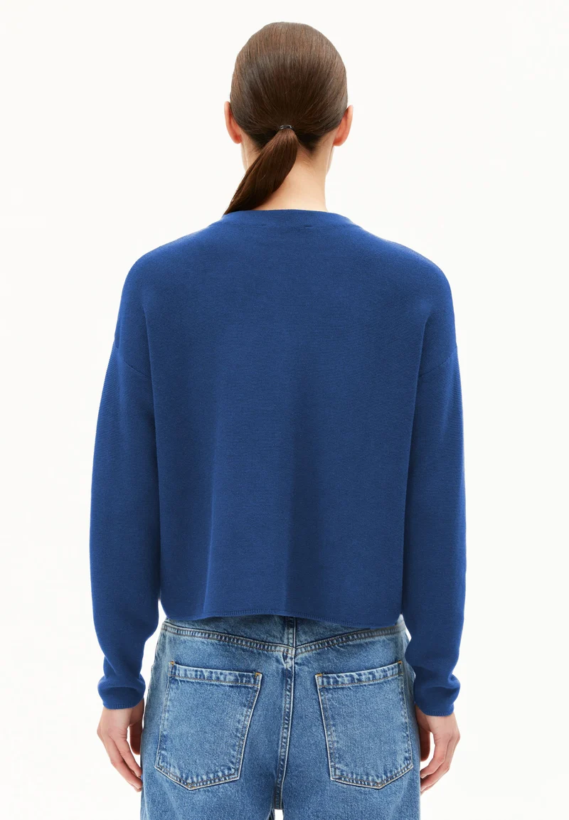 MERINAA STRICKPULLOVER | dark morning