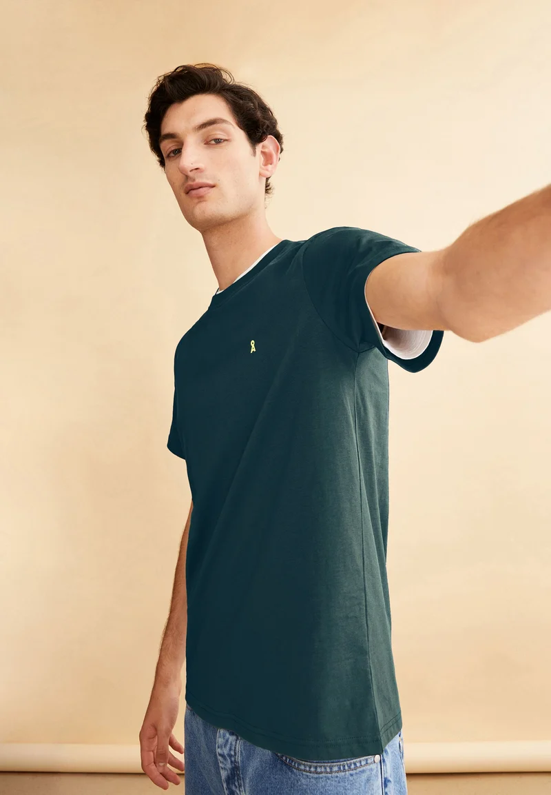 LAARON T-SHIRT | deep teal