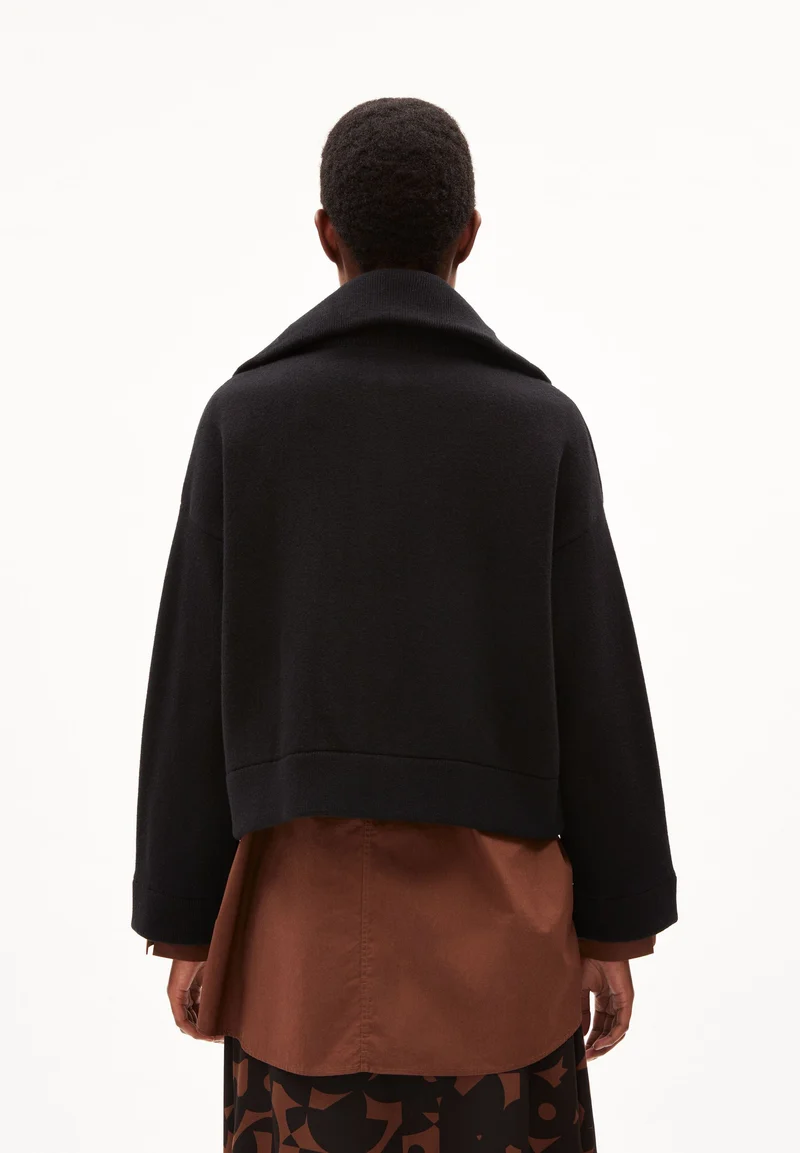JOANIAAS STRICKJACKE | black-black