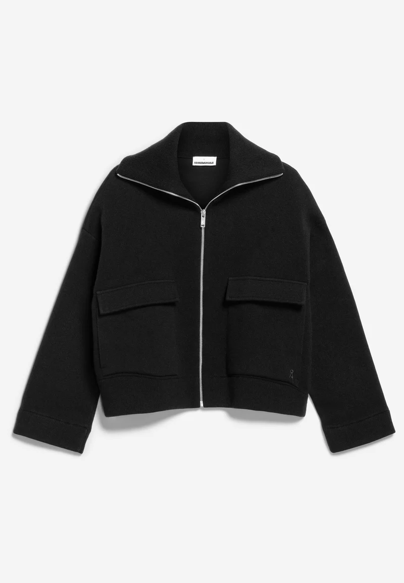 JOANIAAS STRICKJACKE | black-black