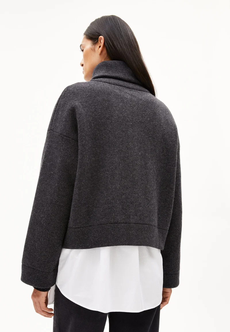 JOANIAAS STRICKJACKE | steel melange