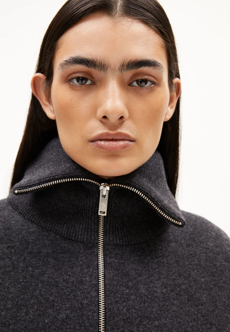 JOANIAAS STRICKJACKE | steel melange