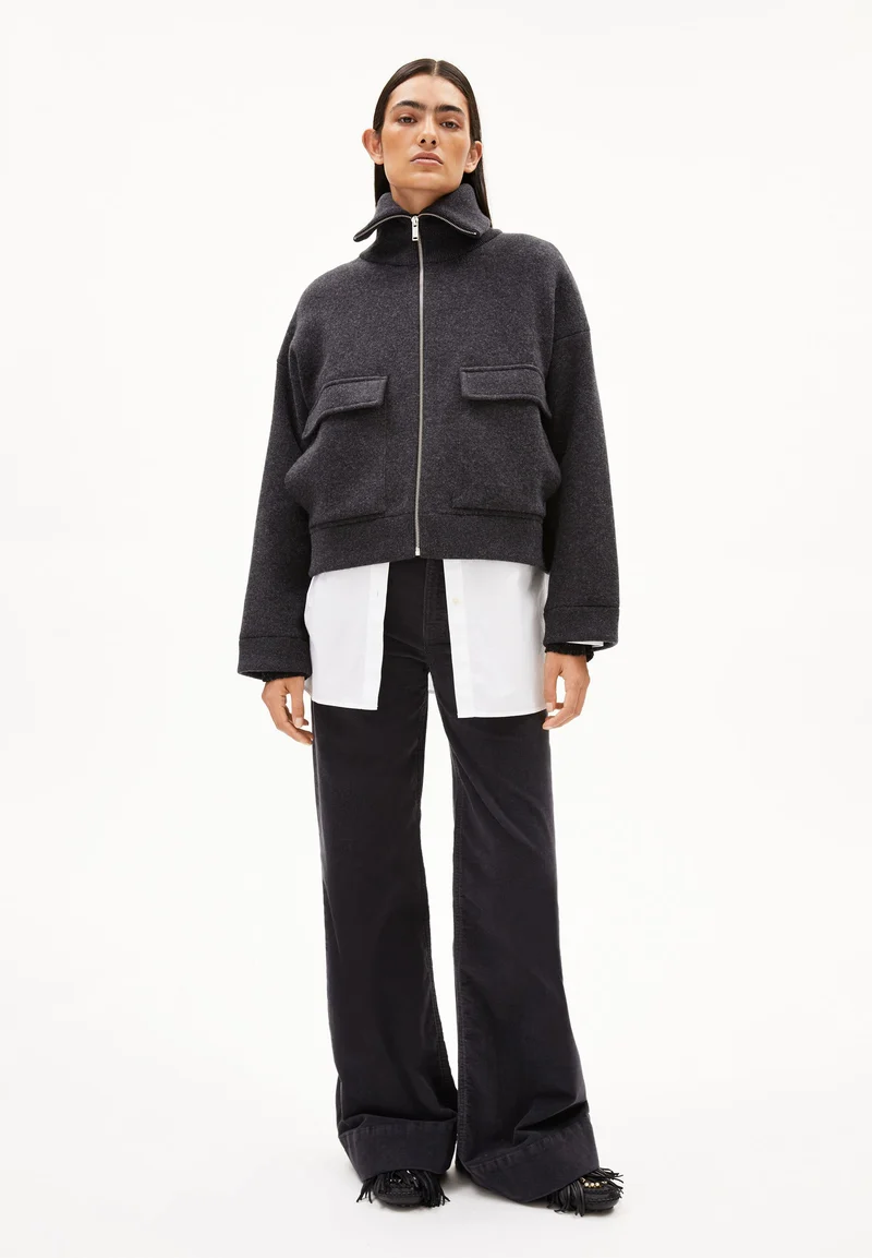 JOANIAAS STRICKJACKE | steel melange