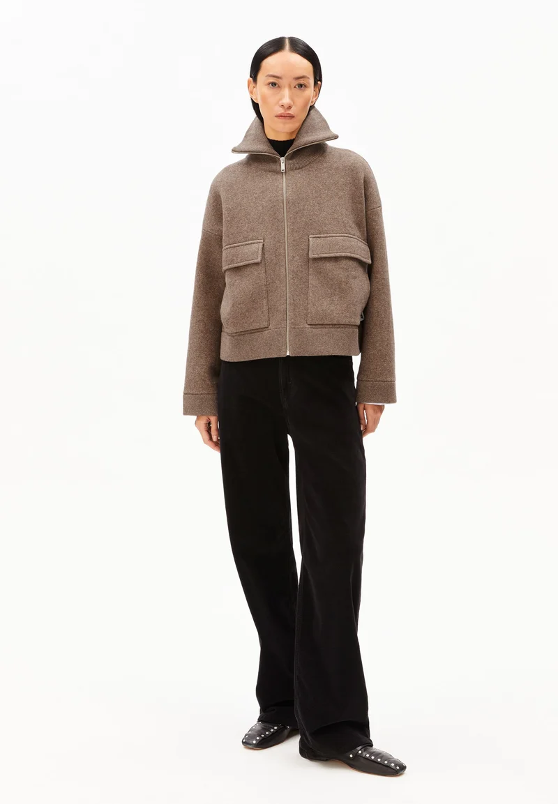 JOANIAAS STRICKJACKE | cinnamon dust melange