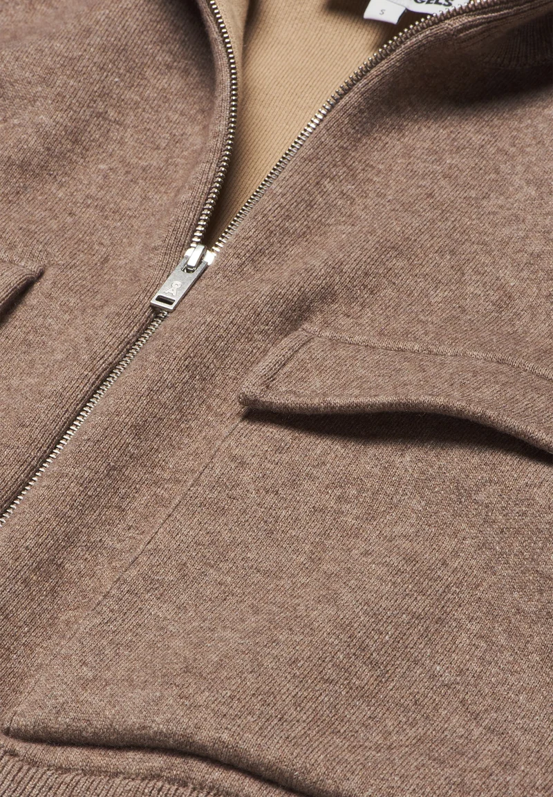JOANIAAS STRICKJACKE | cinnamon dust melange