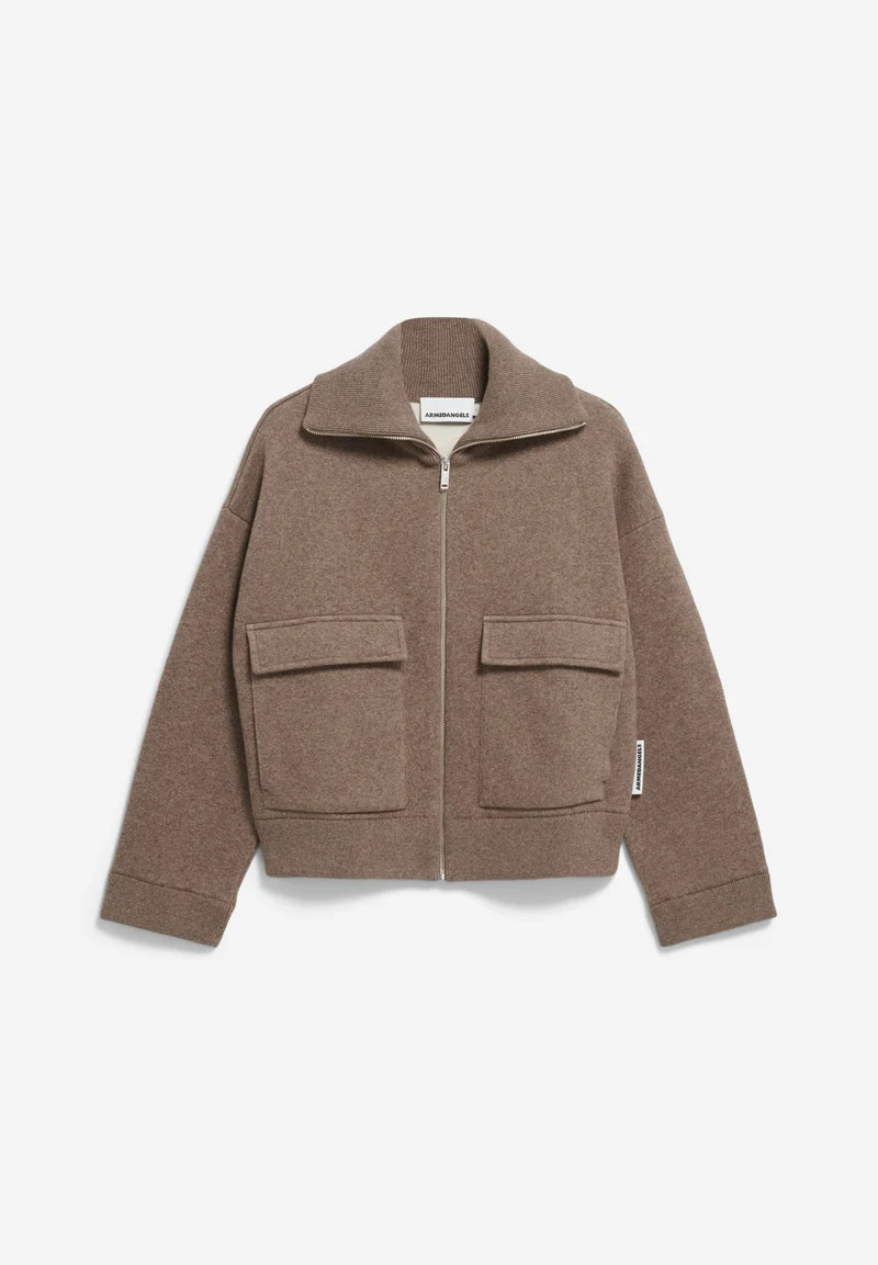 JOANIAAS STRICKJACKE | cinnamon dust melange